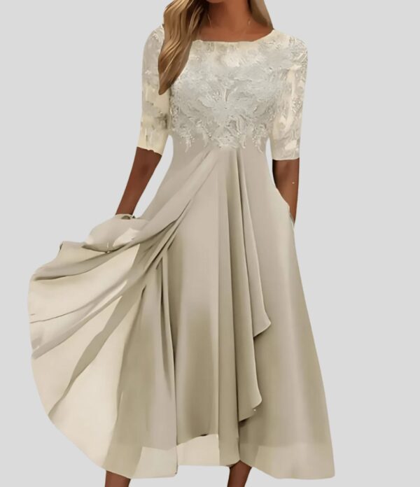 Rhonda - Lace Midi Dress