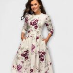 Jolene - Floral Midi Dress
