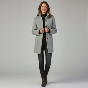 Elegant warmth for every day The Lisa coat is designed to offer lasting warmth without compromising on sophistication. Crafted from a premium fabric blend, it provides excellent insulation while maintaining a lightweight feel. The tailored fit flatters your silhouette, making it a smart choice for both casual outings and refined occasions. Timeless design, effortless style With its clean lines and classic cut, the Lisa coat is a true wardrobe staple. Discreet side pockets and a smooth front closure add functional comfort, while its understated elegance ensures it pairs beautifully with any winter outfit. A reliable piece that keeps you warm — and stylish — year after year.